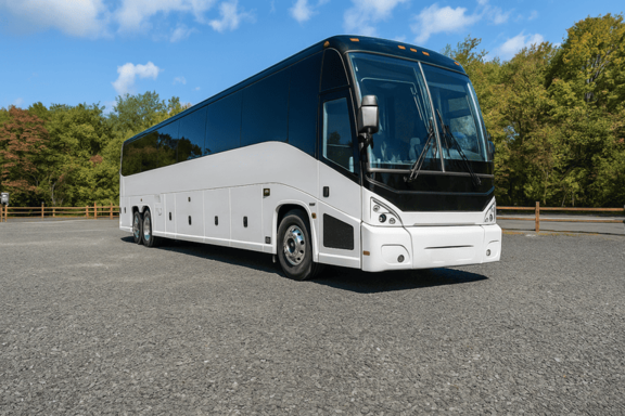 Charter Bus Rental Joliet 56 Passenger Charter Bus
